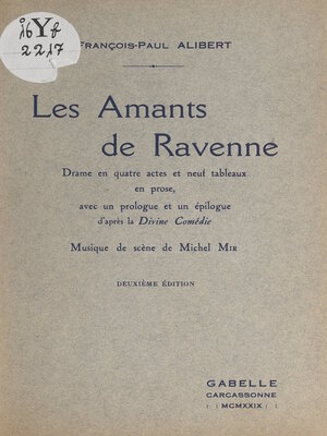 cover image of Les amants de Ravenne